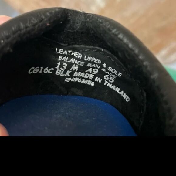 Capezio FLEX MASTR Split Sole Leather TAP SHOE Black- CHILD CG16C Size 13 - Picture 7 of 9